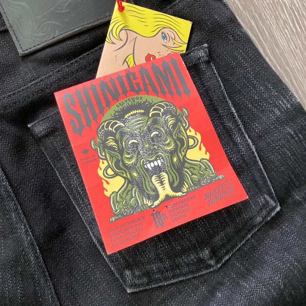 Naked & Famous Shinigami Selvedge - Picture 3 of 9